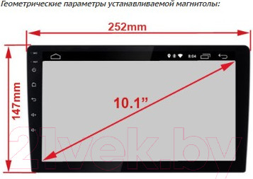 Изображение товара Переходная рамка Incar RMS-FC943