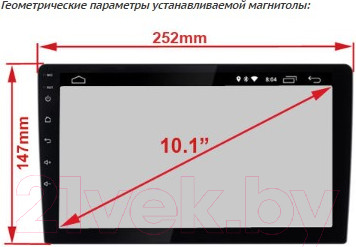 Изображение товара Переходная рамка Incar RMB-FC761