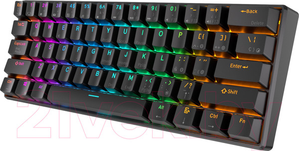 Изображение товара Клавиатура Royal Kludge RK61 RGB (черный, Red Switch)