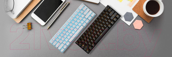 Изображение товара Клавиатура Royal Kludge RK61 RGB (черный, Red Switch)