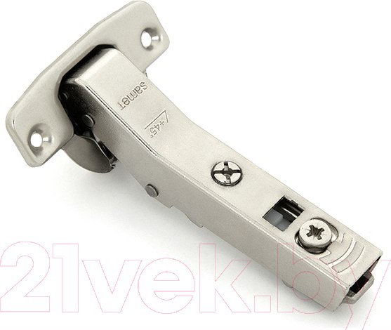 Изображение товара Петля мебельная Samet Master 45° / 10100442 (накладная со встроенным доводчиком)