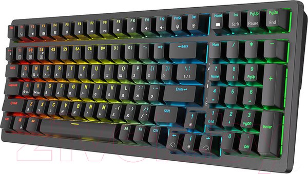 Изображение товара Клавиатура Royal Kludge RK98 RGB (черный, Brown Switch)