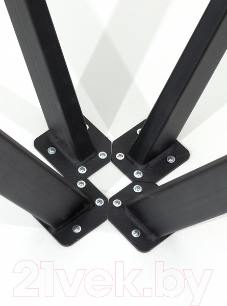 Изображение товара Подстолье Millwood Олесунн 30.3x56.3x72.2 / 49646_ch_1 (металл черный)