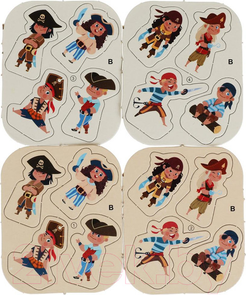 Изображение товара Настольная игра Умные игры Пиратский корабль / 2107K720-R