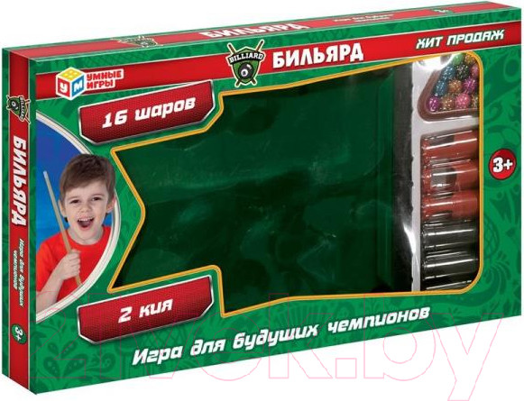 Изображение товара Настольная игра Умные игры Бильярд / B2120201-R
