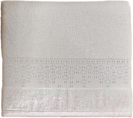 Изображение товара Набор полотенец Two Dolphins Kasmir 50x90/70x140 / 11820 (кремовый, в коробке)