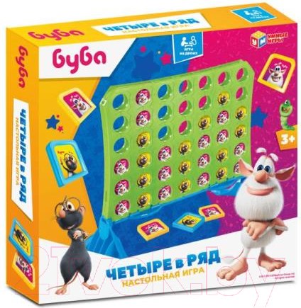 Изображение товара Настольная игра Умные игры Четыре в ряд Буба / ZY175913-R2