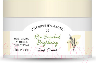 Изображение товара Крем для лица Deoproce Rice Enriched Brightening Deep Cream (100г)