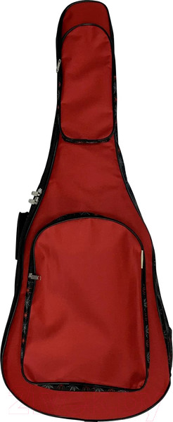Изображение товара Чехол для гитары Mezzo MZ-ChGC-3red/sp (красный/паучки)