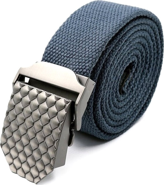 Изображение товара Ремень мужской Следопыт Чешуя / PF-BE-08 (светло-синий)