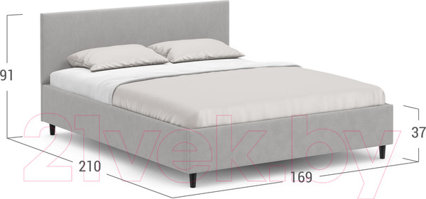 Изображение товара Двуспальная кровать Moon Family 1259 / К004222