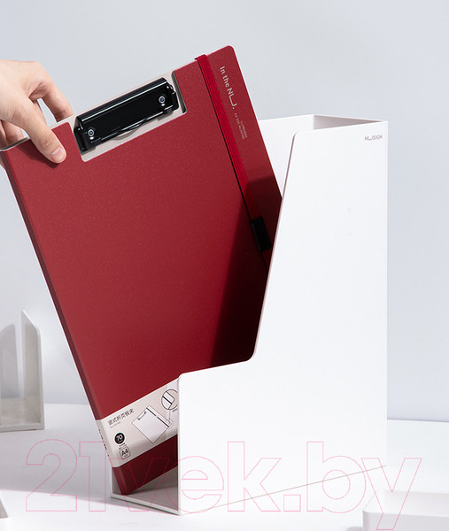 Изображение товара Планшет с зажимом Deli Nusign / NS180 (красный)