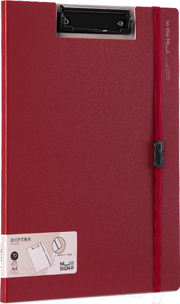 Изображение товара Планшет с зажимом Deli Nusign / NS180 (красный)