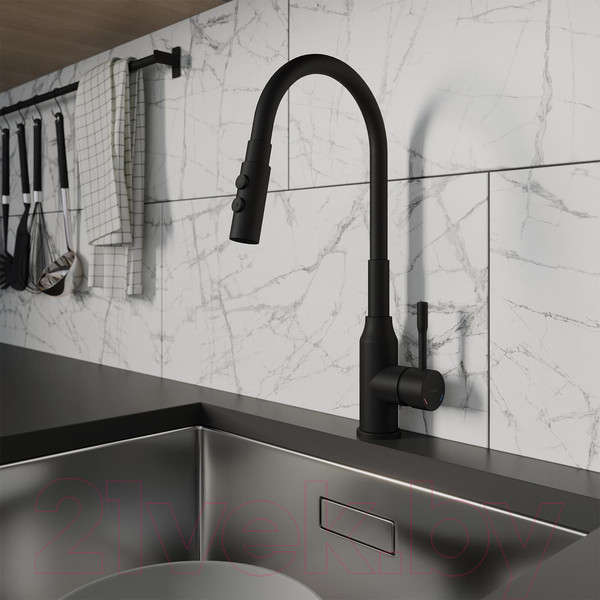 Изображение товара Смеситель Milardo Meal M01BL2FM05