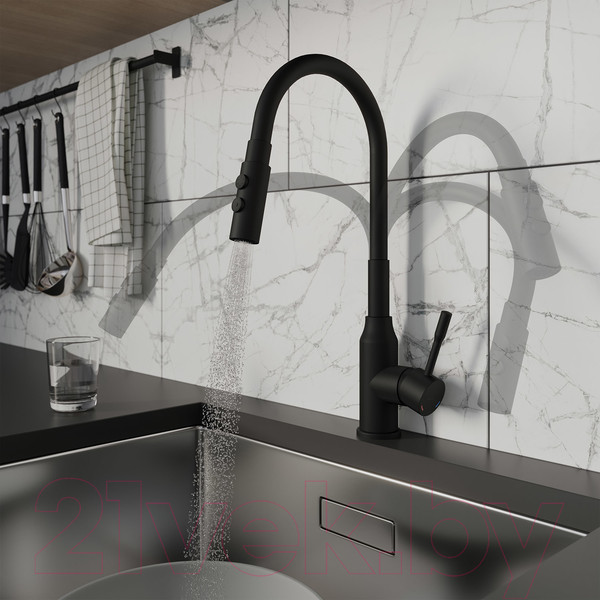 Изображение товара Смеситель Milardo Meal M01BL2FM05