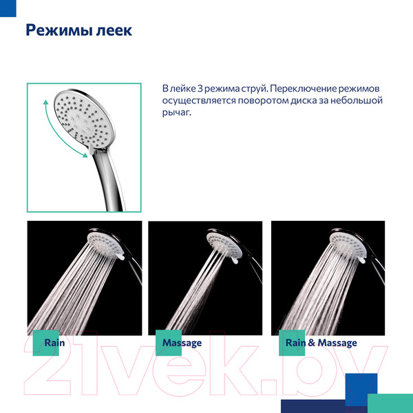 Изображение товара Смеситель Milardo Rora RORSB00M10