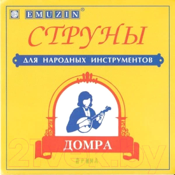 Изображение товара Струны для домры Emuzin 4ДП