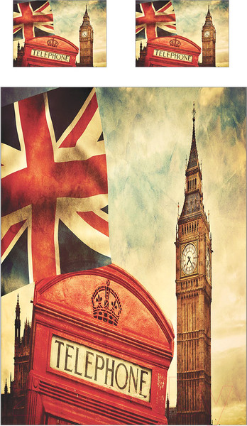 Изображение товара Набор текстиля для спальни Ambesonne 160x220 / bcsl_14655