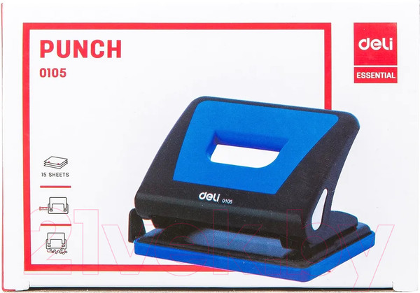 Изображение товара Дырокол Deli 0105 (синий)