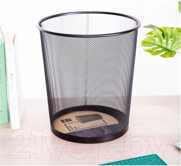 Изображение товара Корзина для бумаг Deli Classic / 9190 (черный)