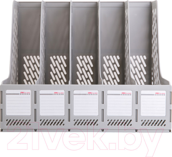 Изображение товара Лоток для бумаг Deli Quali / 9838 (серый)