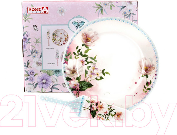 Изображение товара Блюдо для торта Белбогемия 19-313 / 103543 (с лопаткой)