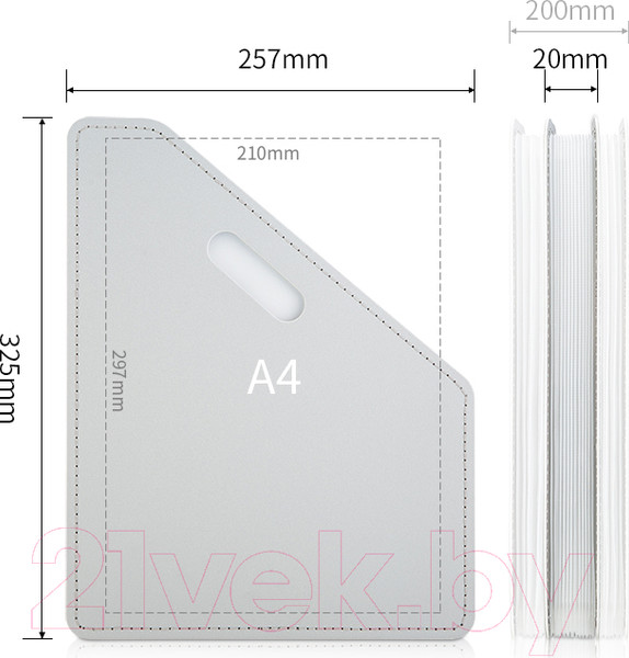 Изображение товара Лоток для бумаг Deli 63952GRAY (серый)