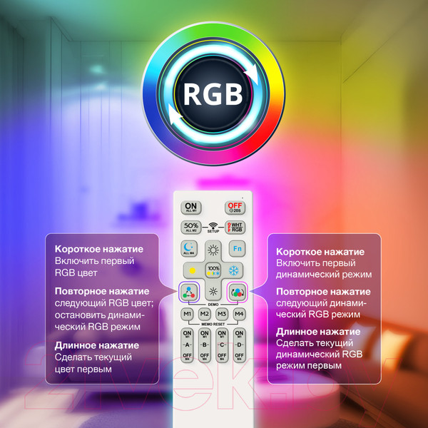 Изображение товара Люстра Citilux Дуэт Смарт CL719A701