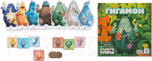 Изображение товара Настольная игра GaGa Гигамон / GG368