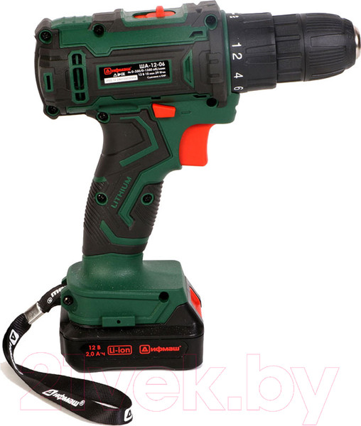 Изображение товара Аккумуляторная дрель-шуруповерт Дифмаш ША-12-06 (01022512)