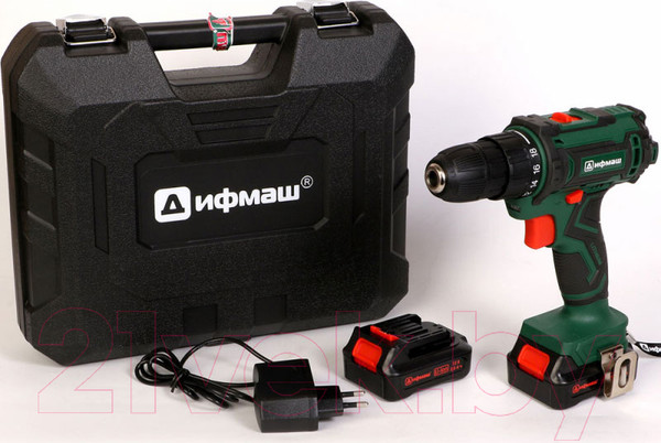 Изображение товара Аккумуляторная дрель-шуруповерт Дифмаш ША-12-06 (01022512)