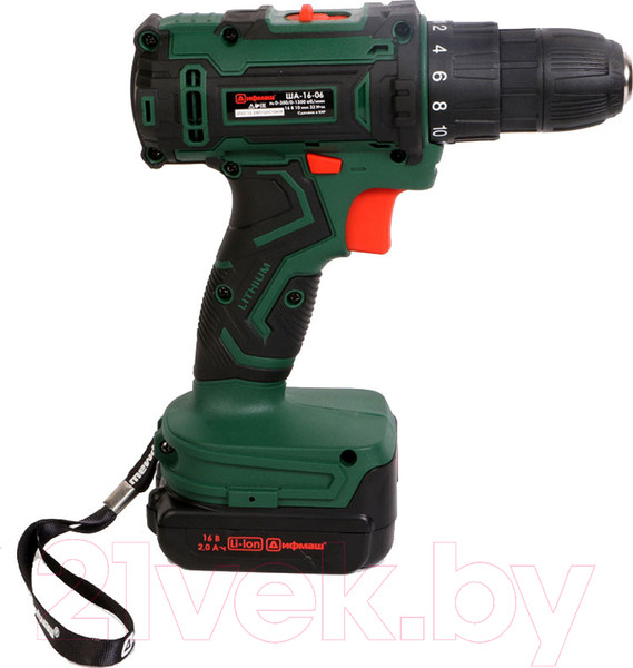 Изображение товара Аккумуляторная дрель-шуруповерт Дифмаш ША-16-06 (01022516)