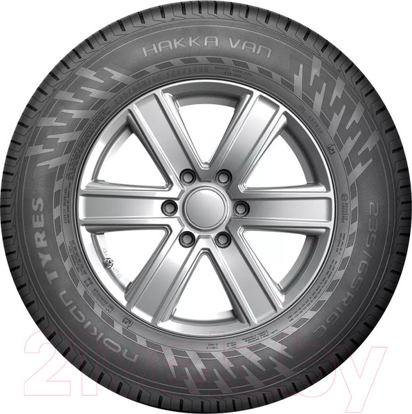 Изображение товара Летняя легкогрузовая шина Nokian Tyres Hakka Van 215/60R17C 109/107R
