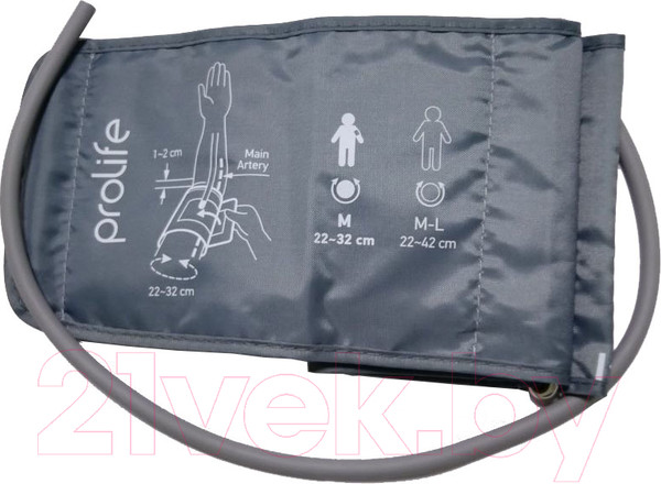 Изображение товара Манжета для тонометра Prolife Стандартная 22-32см
