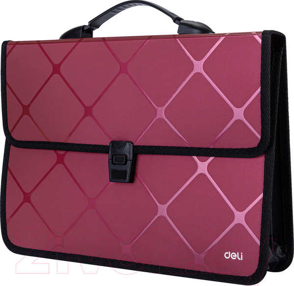 Изображение товара Папка-портфель Deli New York / 39634 (бордовый)