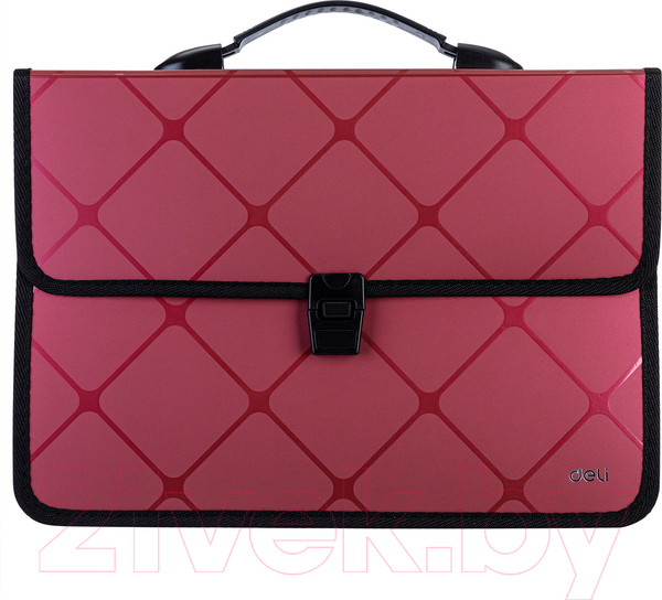 Изображение товара Папка-портфель Deli New York / 39634 (бордовый)