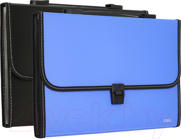 Изображение товара Папка-портфель Deli 5559 (синий)