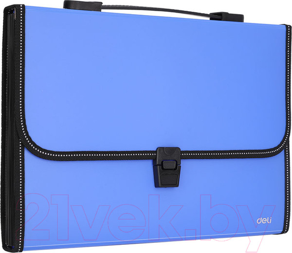Изображение товара Папка-портфель Deli 5559 (синий)