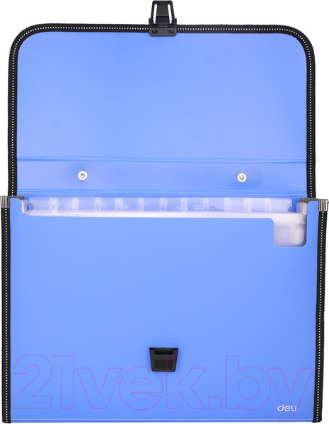 Изображение товара Папка-портфель Deli 5559 (синий)