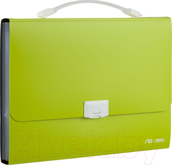 Изображение товара Папка-портфель Deli Rio / 38126 (салатовый)