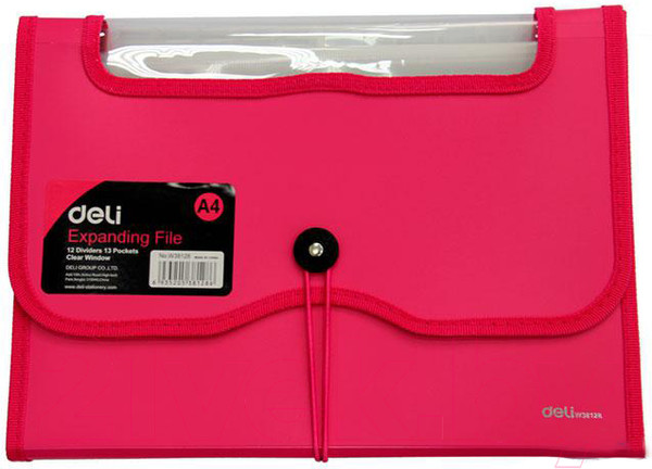 Изображение товара Папка для бумаг Deli Rio / 38128 (розовый)
