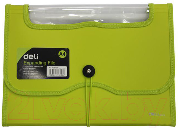 Изображение товара Папка для бумаг Deli Rio / 38128 (салатовый)
