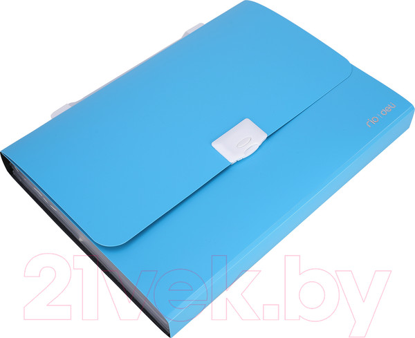 Изображение товара Папка-портфель Deli Rio / 38125 (голубой)