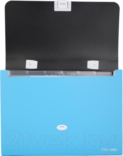 Изображение товара Папка-портфель Deli Rio / 38125 (голубой)