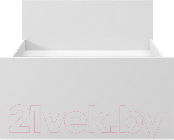 Изображение товара Односпальная кровать MySTAR Сноули 900 ИВ-121.04 (белый)