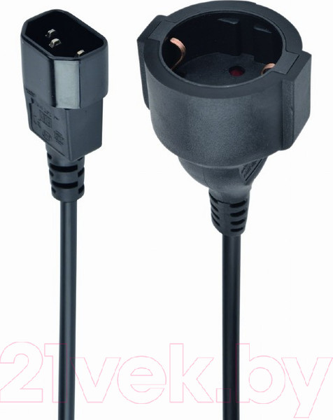 Изображение товара Розетка штепсельная Gembird PC-SFC14M-01