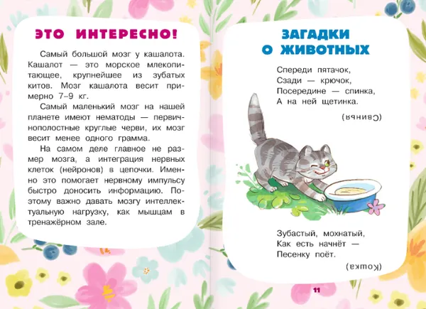 Изображение товара Развивающая книга АСТ Загадки для тренировки мозга, интегральная обложка (Маршак Самуил, Чуковский Корней, Михалков Сергей)