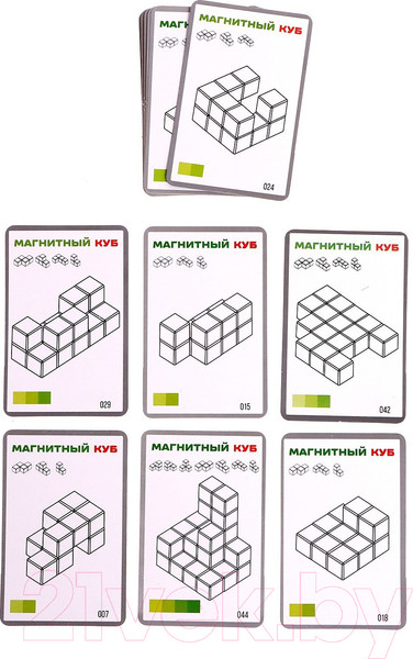 Изображение товара Конструктор магнитный Unicon Магический куб / 9246726