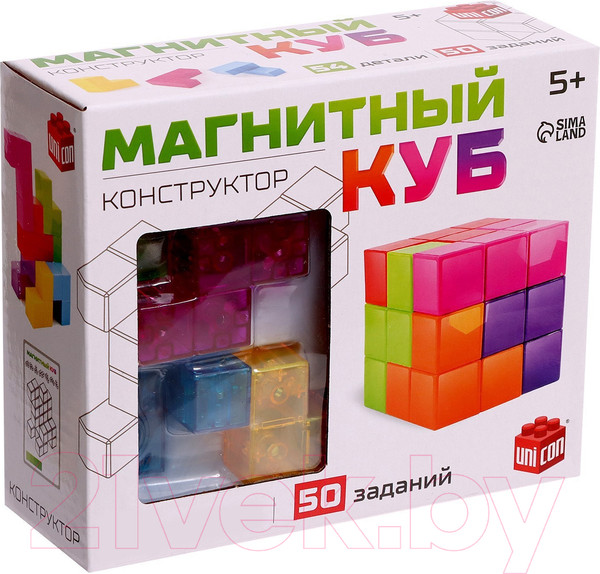 Изображение товара Конструктор магнитный Unicon Магический куб / 9246726