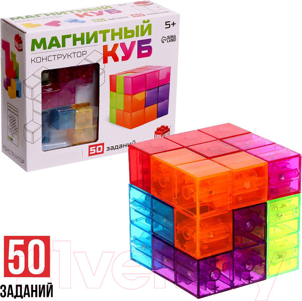 Изображение товара Конструктор магнитный Unicon Магический куб / 9246726